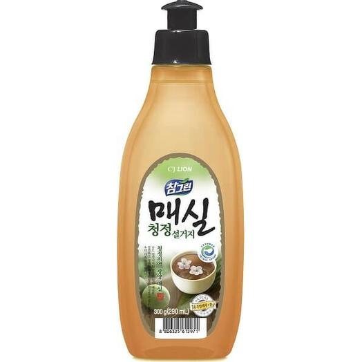 Lion Chamgreen Plum Средство для мытья посуды, овощей и фруктов Японский абрикос - 300 г