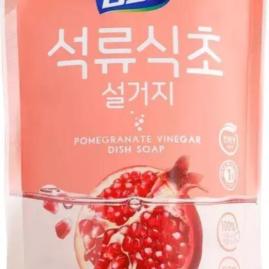 Lion Chamgreen Pomegranate Средство для мытья посуды, овощей и фруктов "Гранат" - 900 г (пакет)