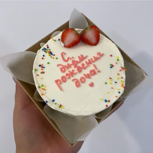 Бенто Торт С днем рождения доча