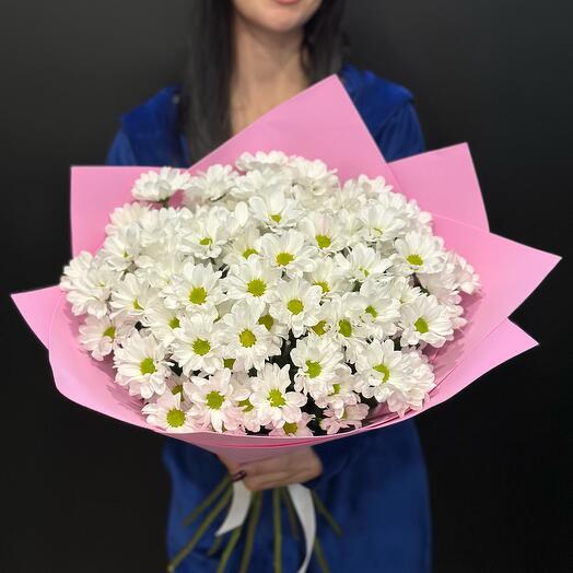 Букет из 11 хризантем 🌸