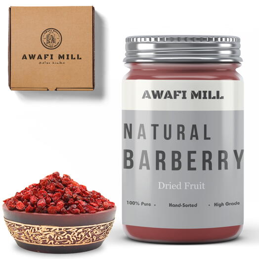 AWAFI MILL Barberries | Zereshk Barberry Berries - Bottle of 100 Gram