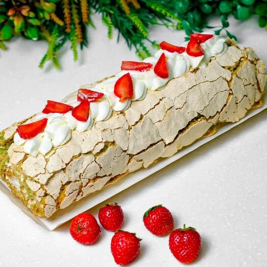 Пістелі рулет құлпынаймен