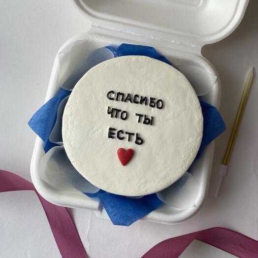 Бенто -торт «спасибо »