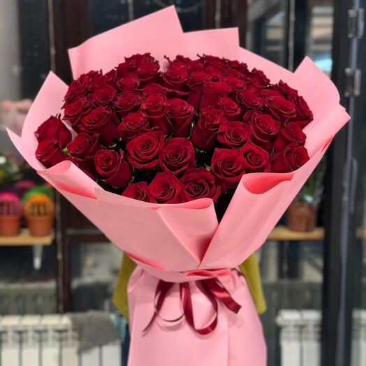 Моно букет из сортовых роз