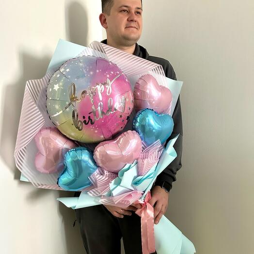 Букет «Happy birthday»