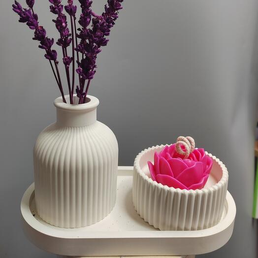 Подарочный набор арома свеча