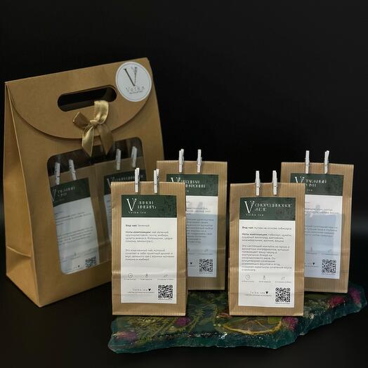 Фирменный набор купажированных чаев премиум класса «VETKA TEA COLLECTION»