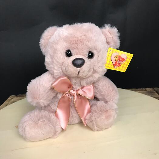 Mini teddy bear pink