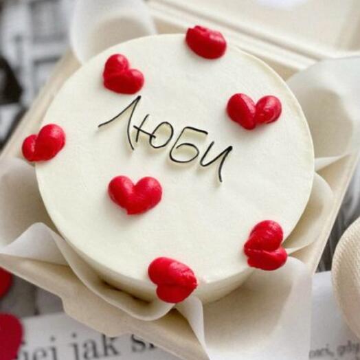 Бенто торт люби