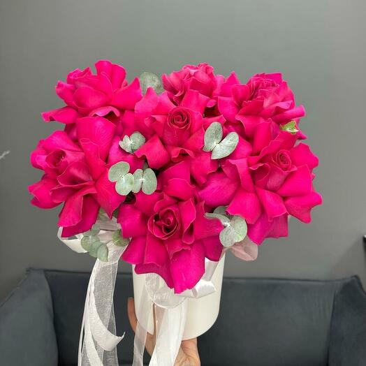 Цветы в коробке