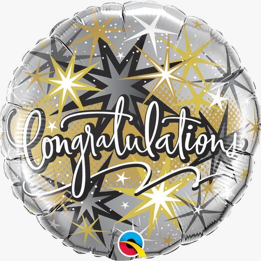 Congratulations Foil Balloon