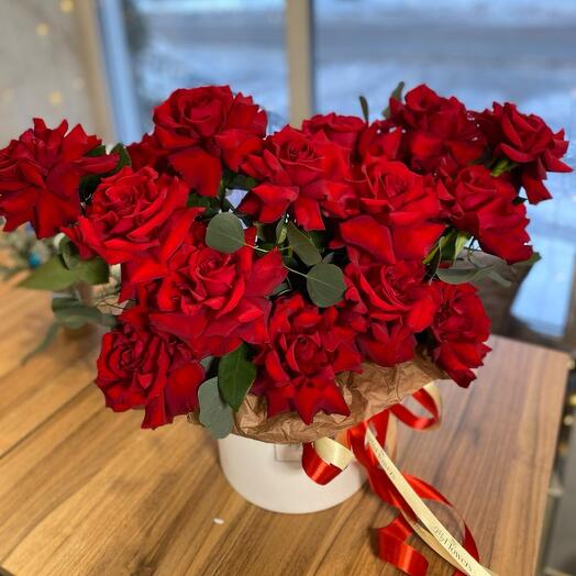 Цветы в коробке