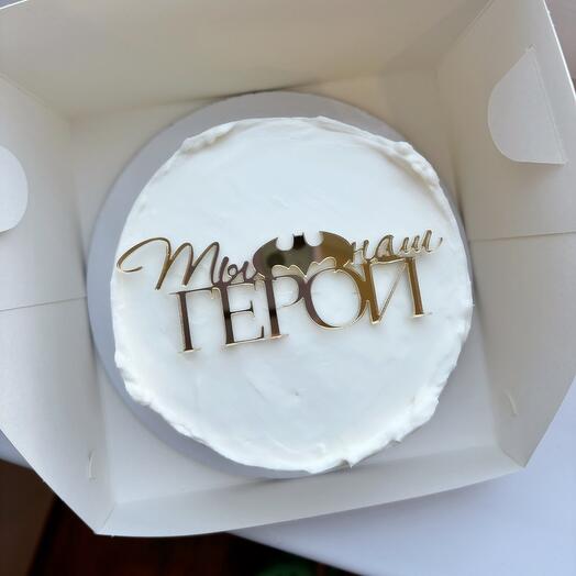 Бенто торт герой