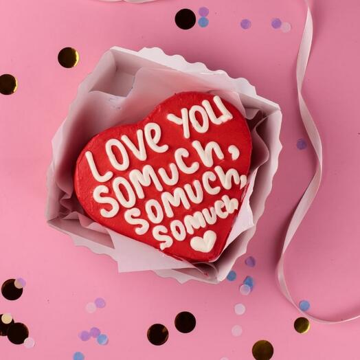 Бенто-торт сердце so much 700 г