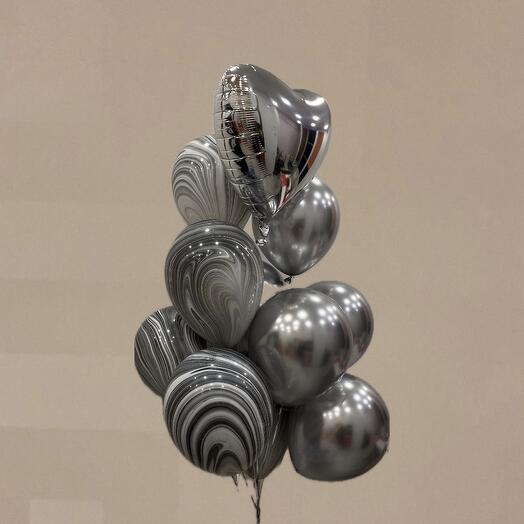 Букет из гелиевых шаров Элегантность