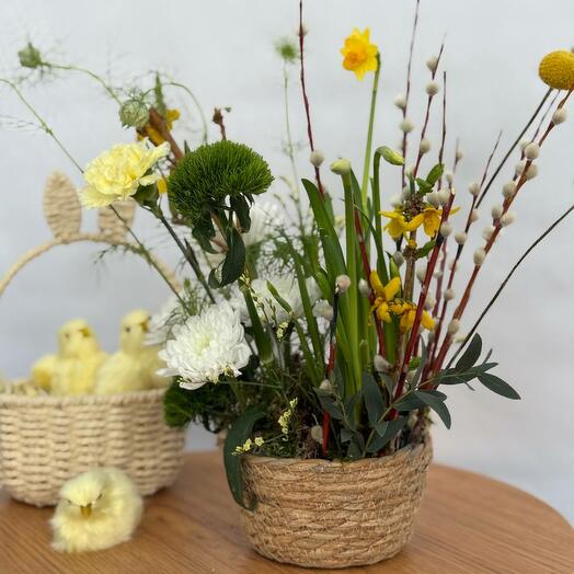 Композиция авторская "Собран в саду"