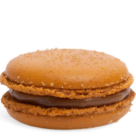 Большой макарон Mon Bon «Соленая карамель» (макарони, макаруны, макаронсы, macaron)