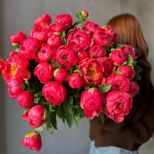 Букет 31 пион🌷