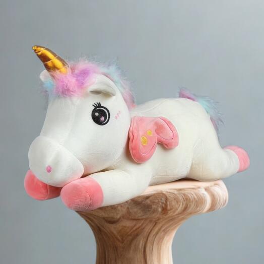 Милая детская игрушка Единорог