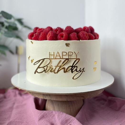 Торт с малиной 1,5кг