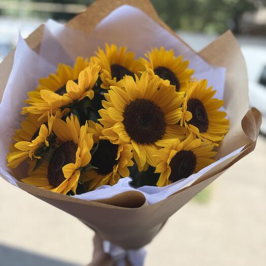 Подсолнухи