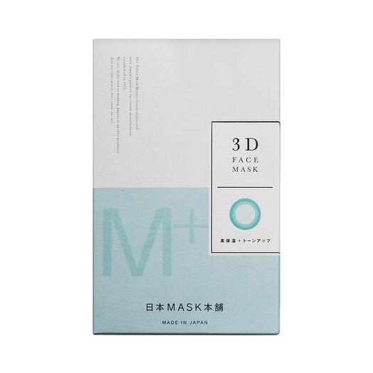 НИХОН ТКАНЕВАЯ 3D-МАСКА "СИЯНИЕ КОЖИ" ДЛЯ ТУСКЛОЙ КОЖИ (5ШТ)/NIHON MASK HONPO MOISTURE PLUS 3D MASK