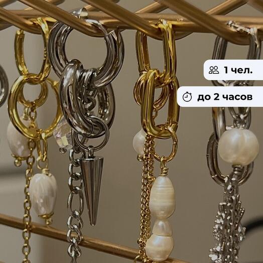 Серьги-конго. Мастер-класс по созданию украшения