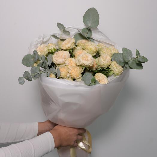 Букет «Чайная роза» в размере S