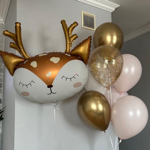 Reindeer balls for birthday