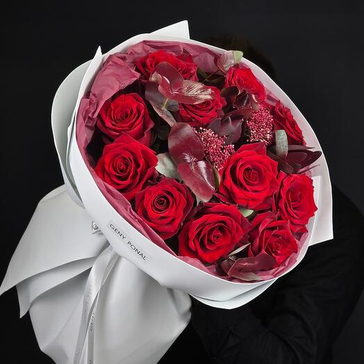 Авторский букет "Miledi 🌹"