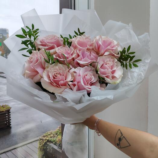 Букет из 9 французских роз