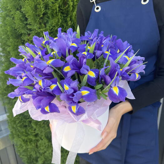 Ирисы в коробке💐