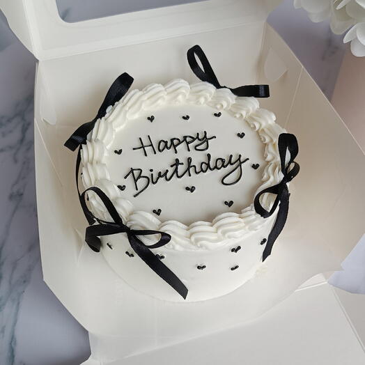🔥Хит!Бенто торт ламбет/happy birthday/банты/бантики/с днём рождения/девушке/подруге/сестре/коллеге
