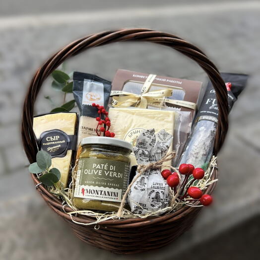 Подарочный набор с сыром