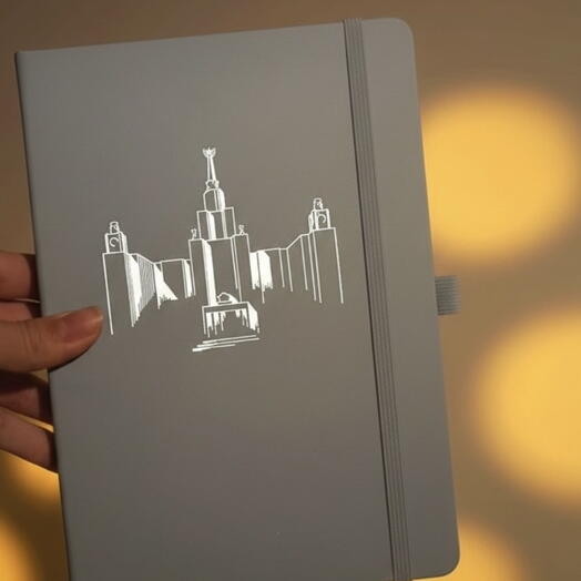 Ежедневник для великих планов А5, 96 листов "МГУ", недатированный