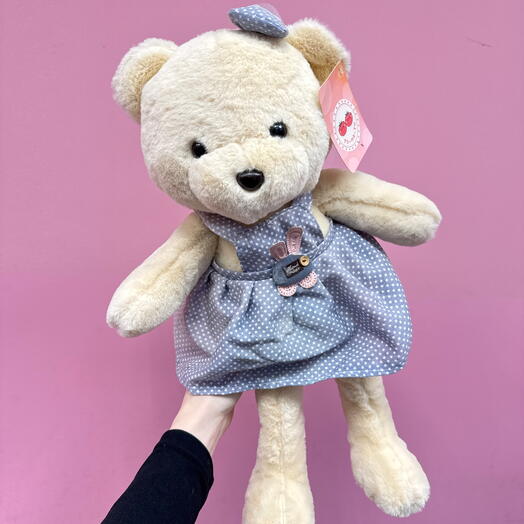 Мягкая игрушка Мишка в платье