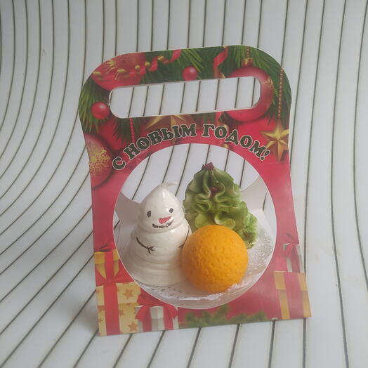 Зефирный подарок к Новому году