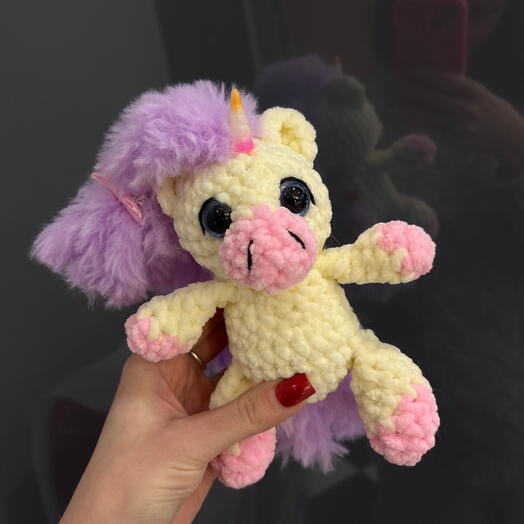 Символ нового года «Лошадка-единорог Пурпур»