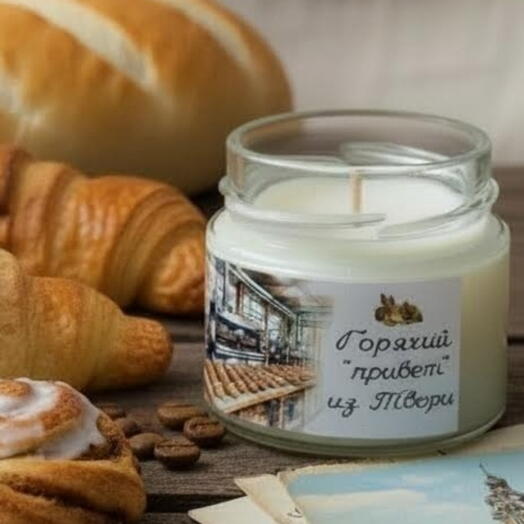 Свеча «Горячий "Привет" из Твери»