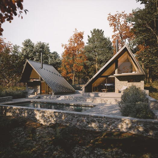 🎀A-Frame «МЯТА house» 2 участника Одна ночь 💝