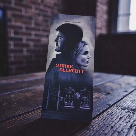 Книжная Закладка по мотивам детективного цикла Роберт Гэлбрейт о Корморане не Страйке