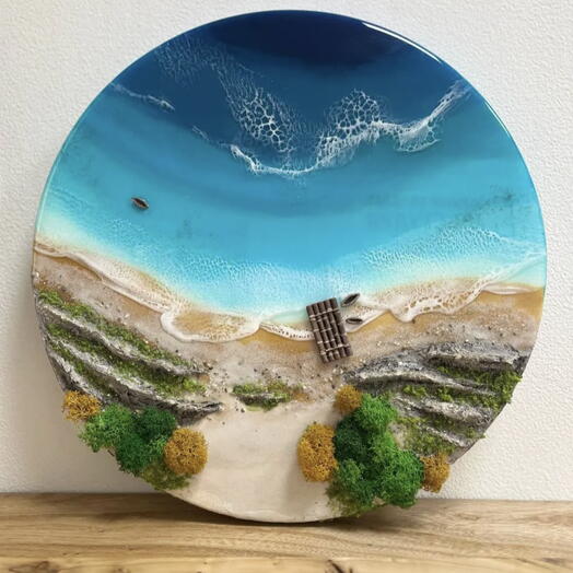 Групповой курс Эпоксидная смола. "Море из смолы". Электронный сертификат