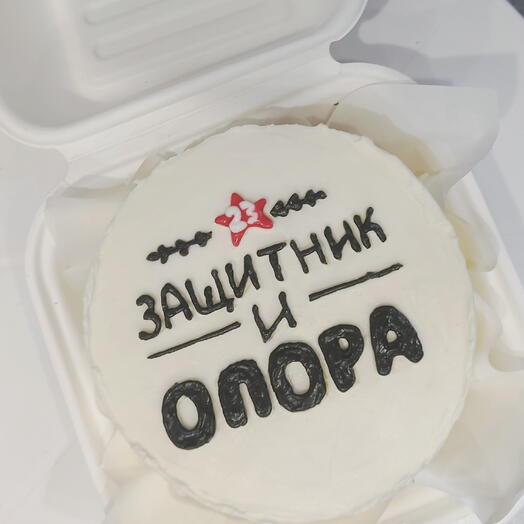 Бенто торт Защитник и опора