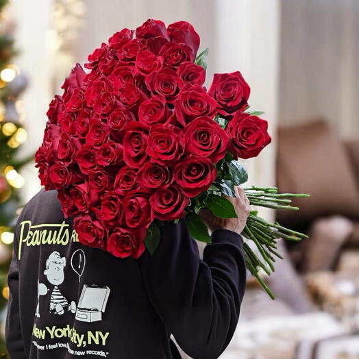 No words, just 101 Roses