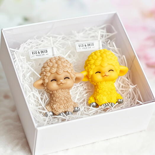 Набор свечей Овечка Молли Банан и Шоколад