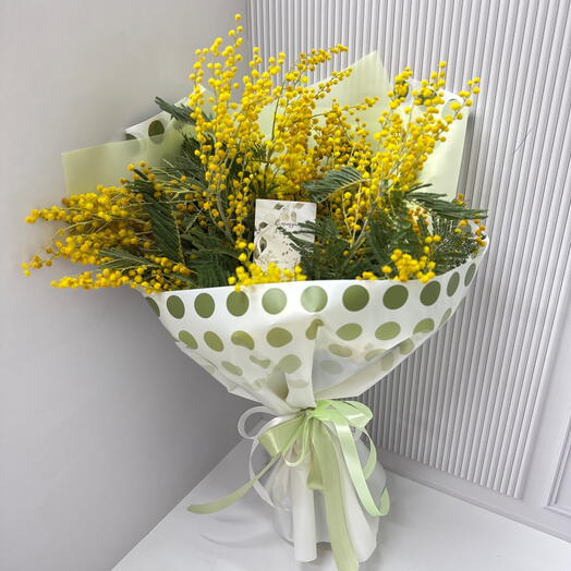 Букет из мимозы