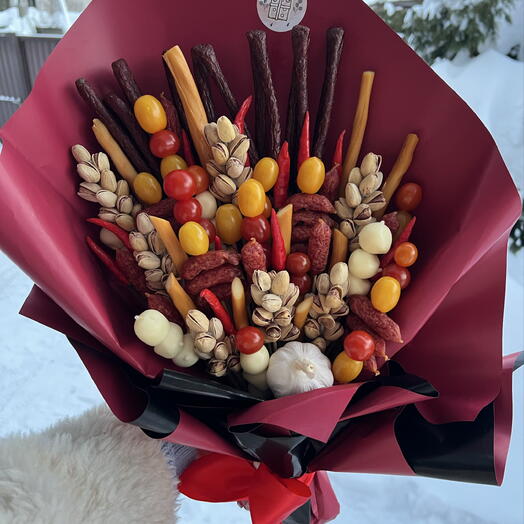 Мужской съедобный букет 1