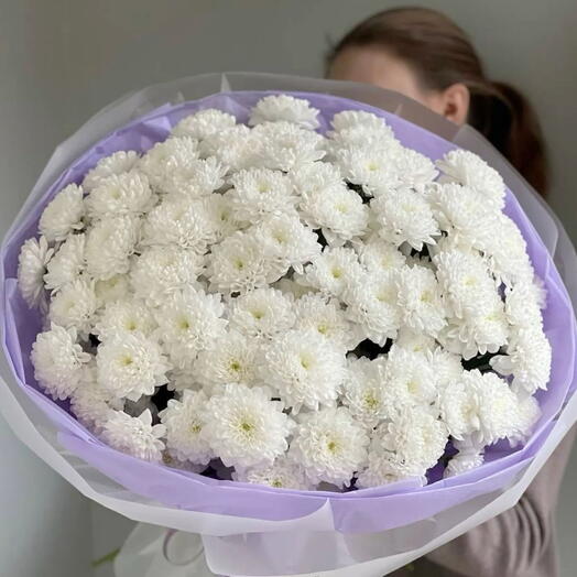Букет белое золото