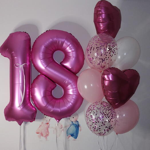 Шары на день Рождения Шары на 18 лет