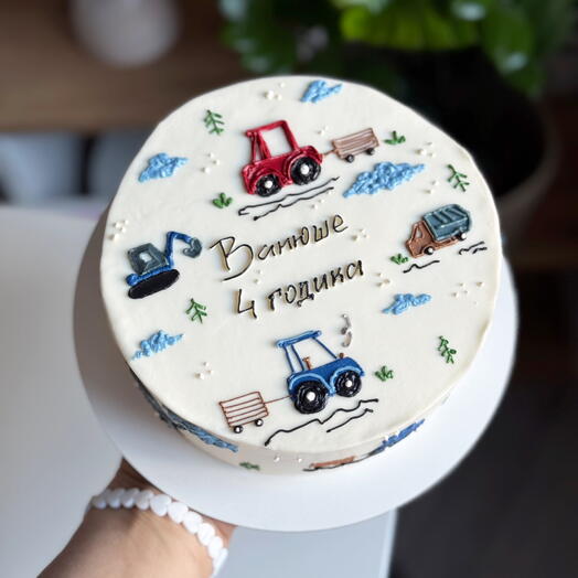 Торт малышу мальчику на месяц